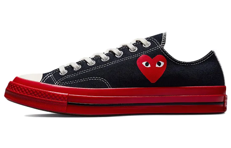 Chuck 70 Comme des Garçons Play x Chuck 70 Converse Low 'Black Red'