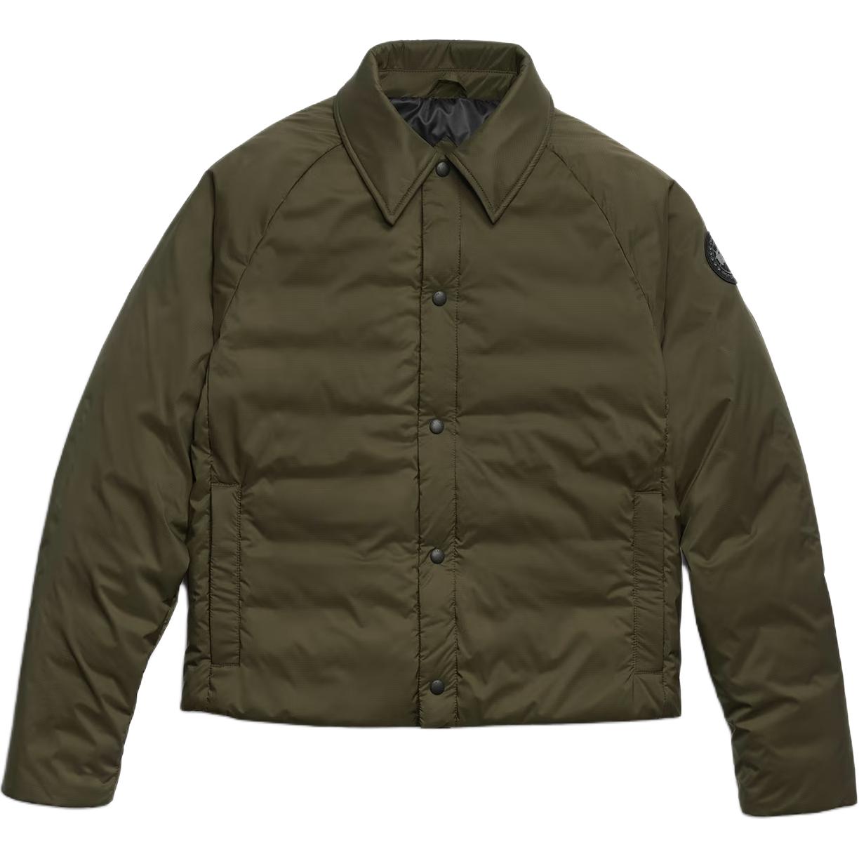 Мужской пуховик Canada Goose (черный)