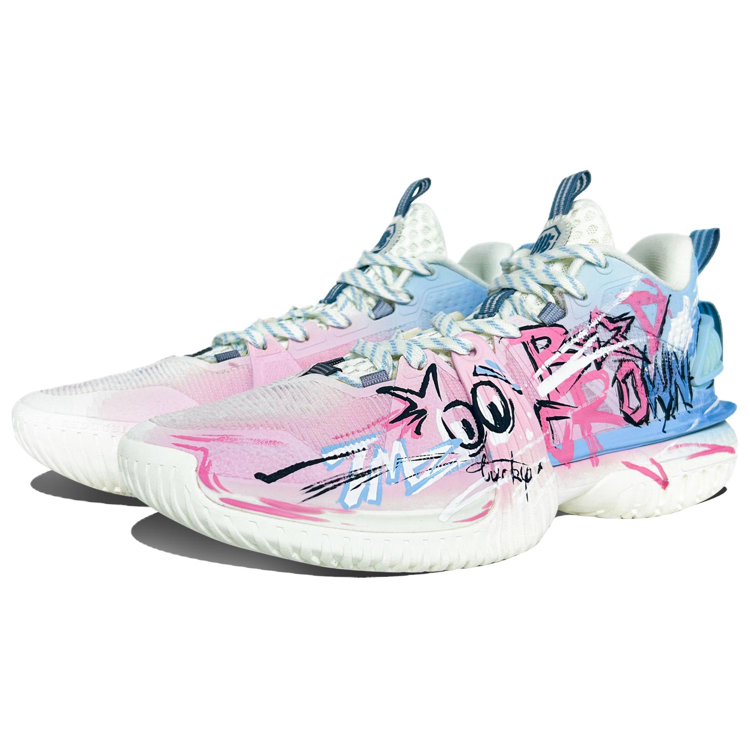 Li Ning Storm 2024 Cushioning Slip Resistant Breathable Cushioning Slip Resistant Breathable Low top Basketball Shoes