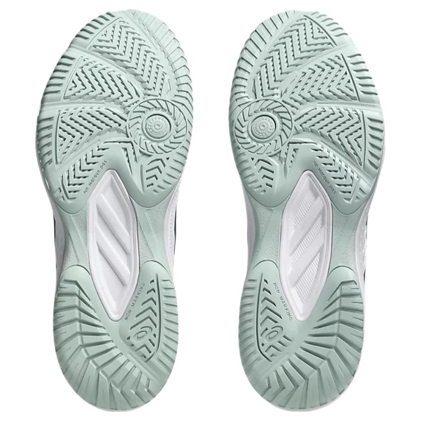 ASICS Upcourt 6 White Tranquil Teal