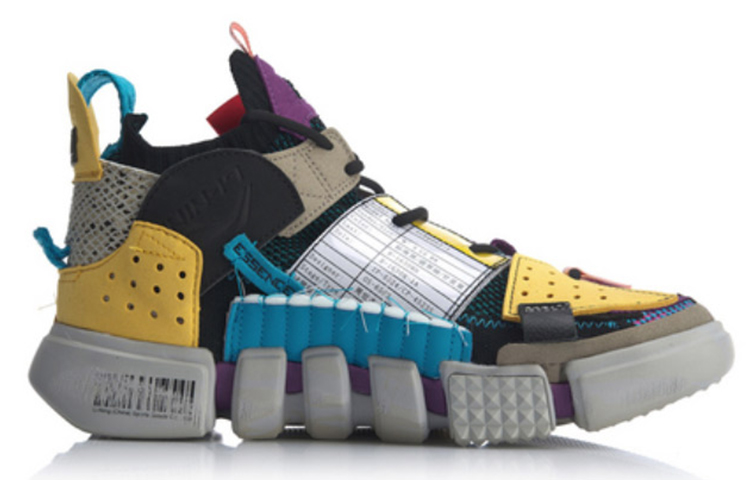 Li Ning Essence 2 Cushioning Slip Resistant Abrasion Resistant Cushioning Slip Resistant Abrasion Resistant High top