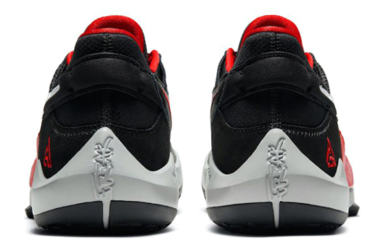 Мужские кроссовки Nike Freak 2 (черно-красно-белый) — фото 5