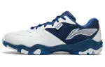 Li Ning 2 Comfortable No Special Function Low top Badminton Shoes Unisex White Dark Blue