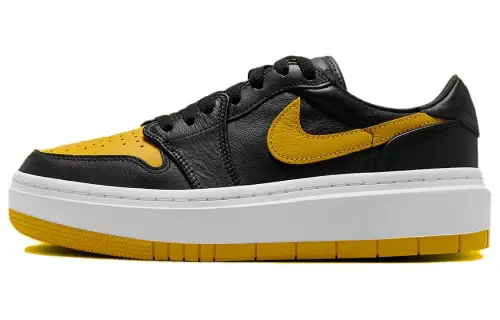 Jordan 1 Elevate Low Black Yellow Ochre Women's