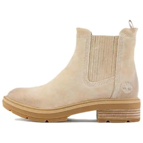 Timberland Short Chelsea Boots Women's Light Beige
