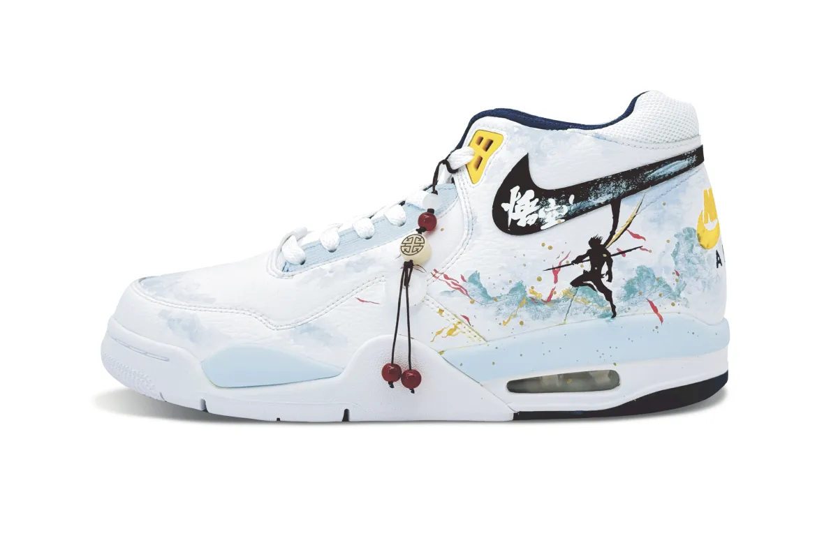 Nike Flight Legacy Slip Resistant Abrasion Resistant Slip Resistant Abrasion Resistant Mid top Vintage Basketball Shoes