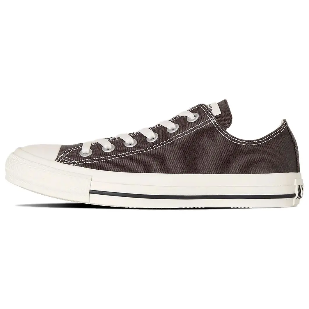 Converse All Star Abrasion Resistant Lightweight Wear resistant And Lightweight Low top Canvas Shoes Unisex Brown