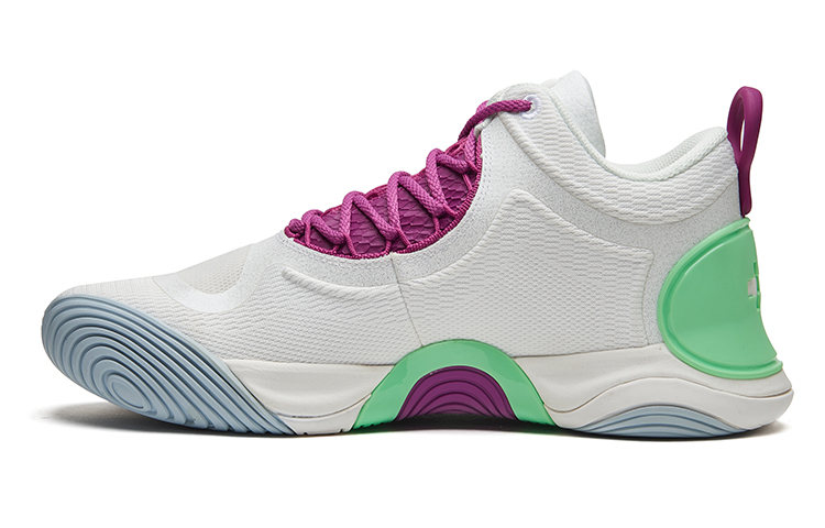 EQLZ EQUALIZER Sphere Basketball Shoes Men’s Low Top Purple/Mint Green/White