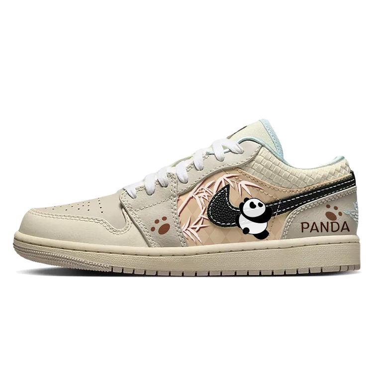 Jordan Air Jordan 1 Vintage Basketball Shoes Women’s Low Top White/Brown