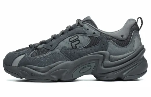 FILA FUSION PANTERA DX Textile, Synthetic Leather Low top Chunky Sneakers Men's Castle Gray