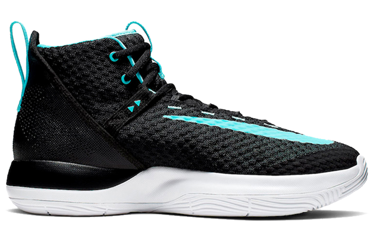 Мужские кроссовки Nike Zoom Rize (черно-синие) — фото 2