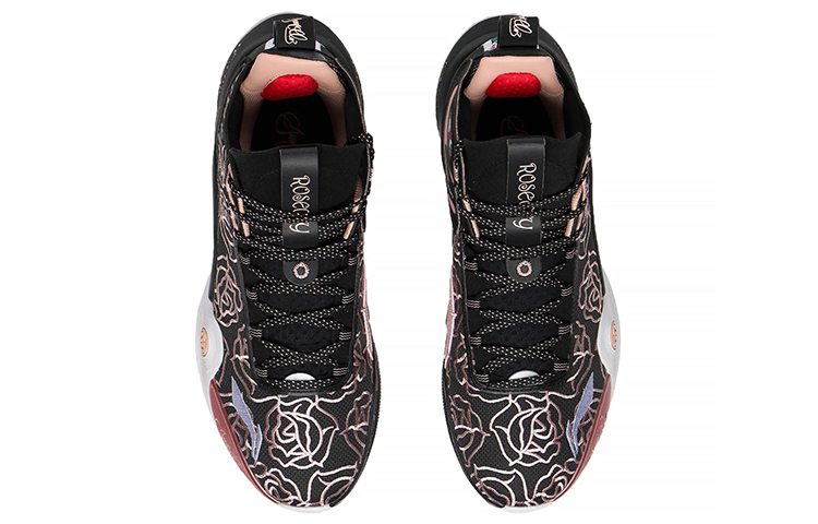 Li Ning CJ 1 CJ 1, Rose City 2.0 Textile, Synthetic Leather, TPU