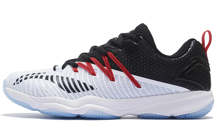 Li Ning RangerTD Abrasion Resistant Slip Resistant Low top Badminton Shoes Men's Black