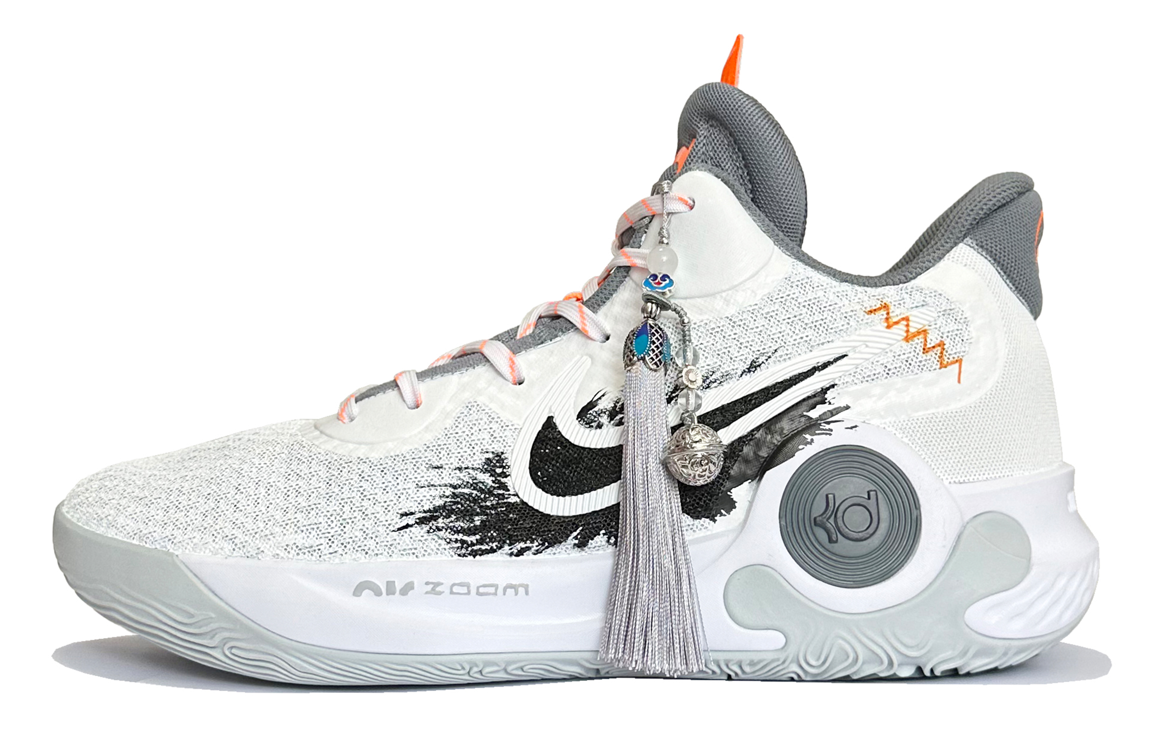 Nike KD Trey 5 Ignite The Entire Venue Lightweight Slip Resistant Lightweight Anti Slip Mid top Basketball Shoes Unisex