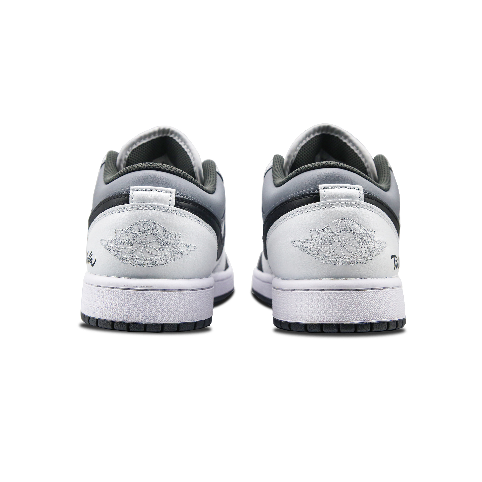 Jordan Air Jordan 1 Low ‘Neo Script’ Slip Resistant Abrasion Resistant Low top Vintage Basketball Shoes Unisex