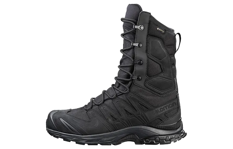 SALOMON Fabric Abrasion Resistant High top Mountaineering Shoes Unisex