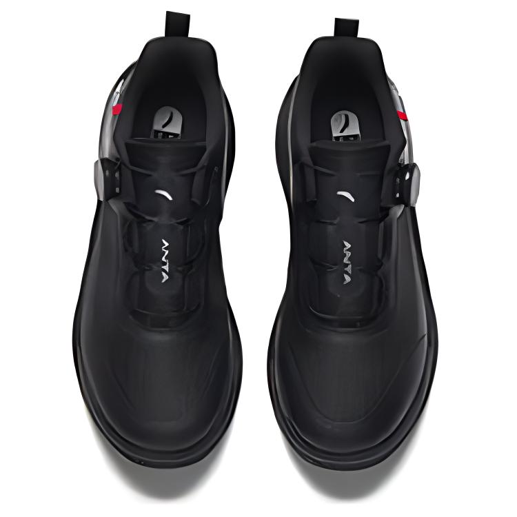 Anta Wanli Slip Resistant And Abrasion Resistant Coverage Low top Training Shoes Men’s Black