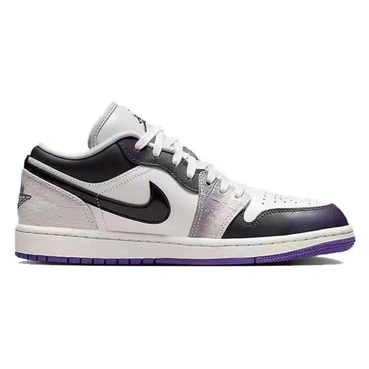 Jordan Air Jordan 1 Vintage Basketball Shoes Women’s Low Top Black/White