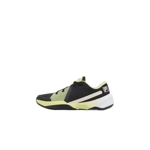 FILA FIRE ACE Comfortable Round Toe Tennis Shoes Men's Black Green