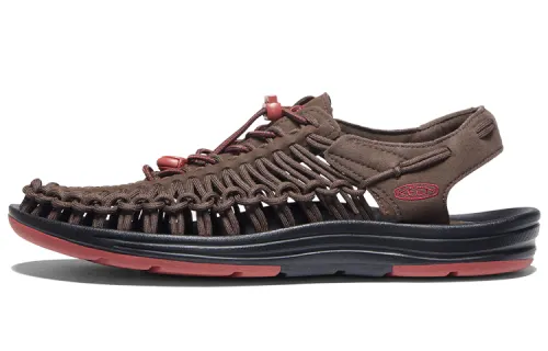Keen Uneek Sandal River Trekking Shoes Men's Brown/Black/Orange