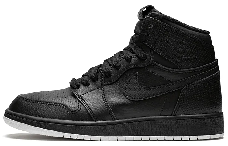 Jordan 1 Retro High OG GS Black Perforated