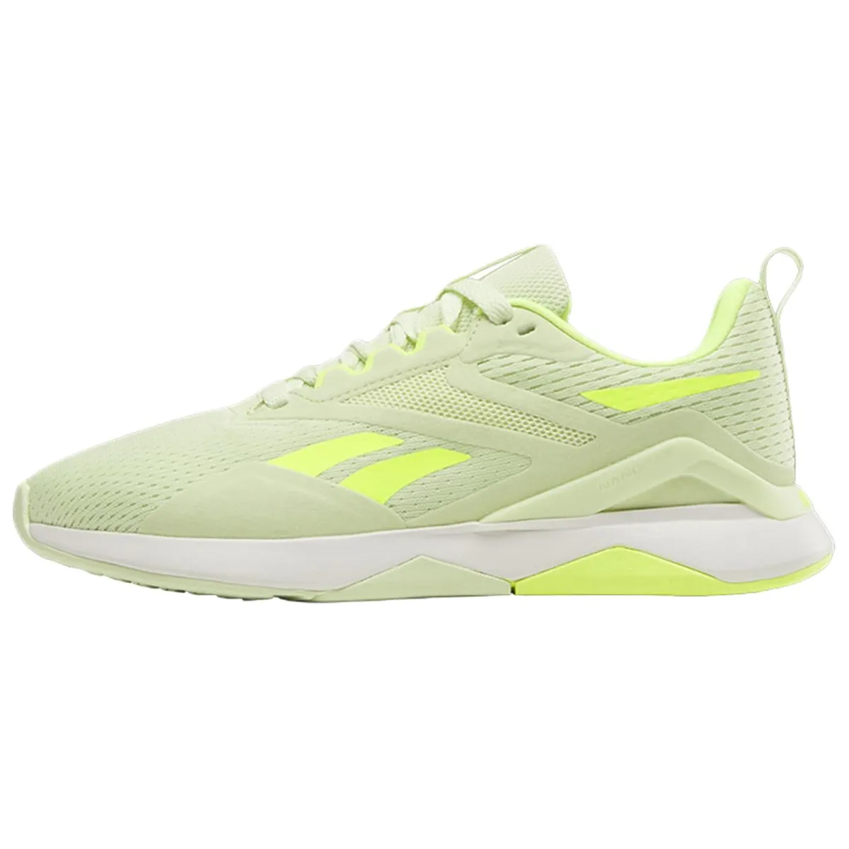 Reebok Nanofle Breathable Low top Training Shoes Women's Cyan Yellow