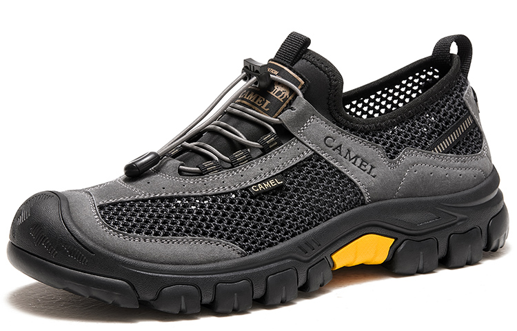 CAMEL Slip Resistant Abrasion Resistant Low top Mountaineering Shoes Men’s