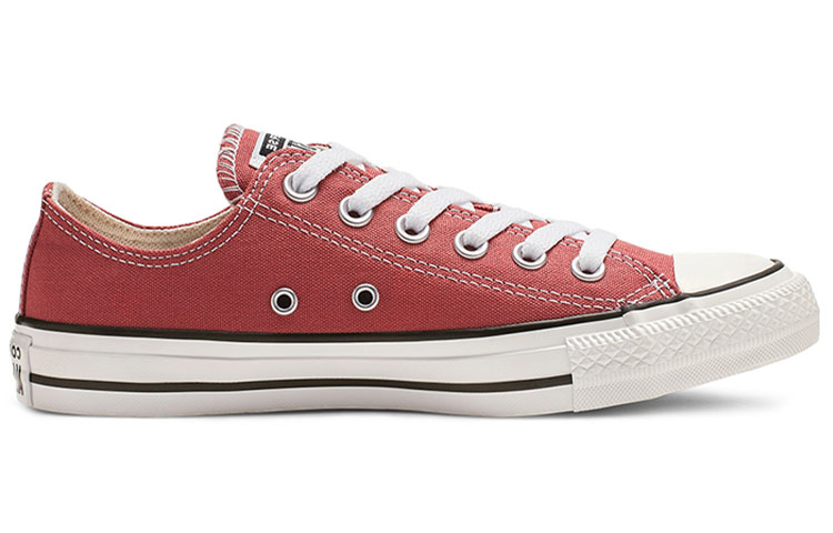 Кеды Converse Chuck Taylor All Star (красно-белые) — Красный / белый — фото 2