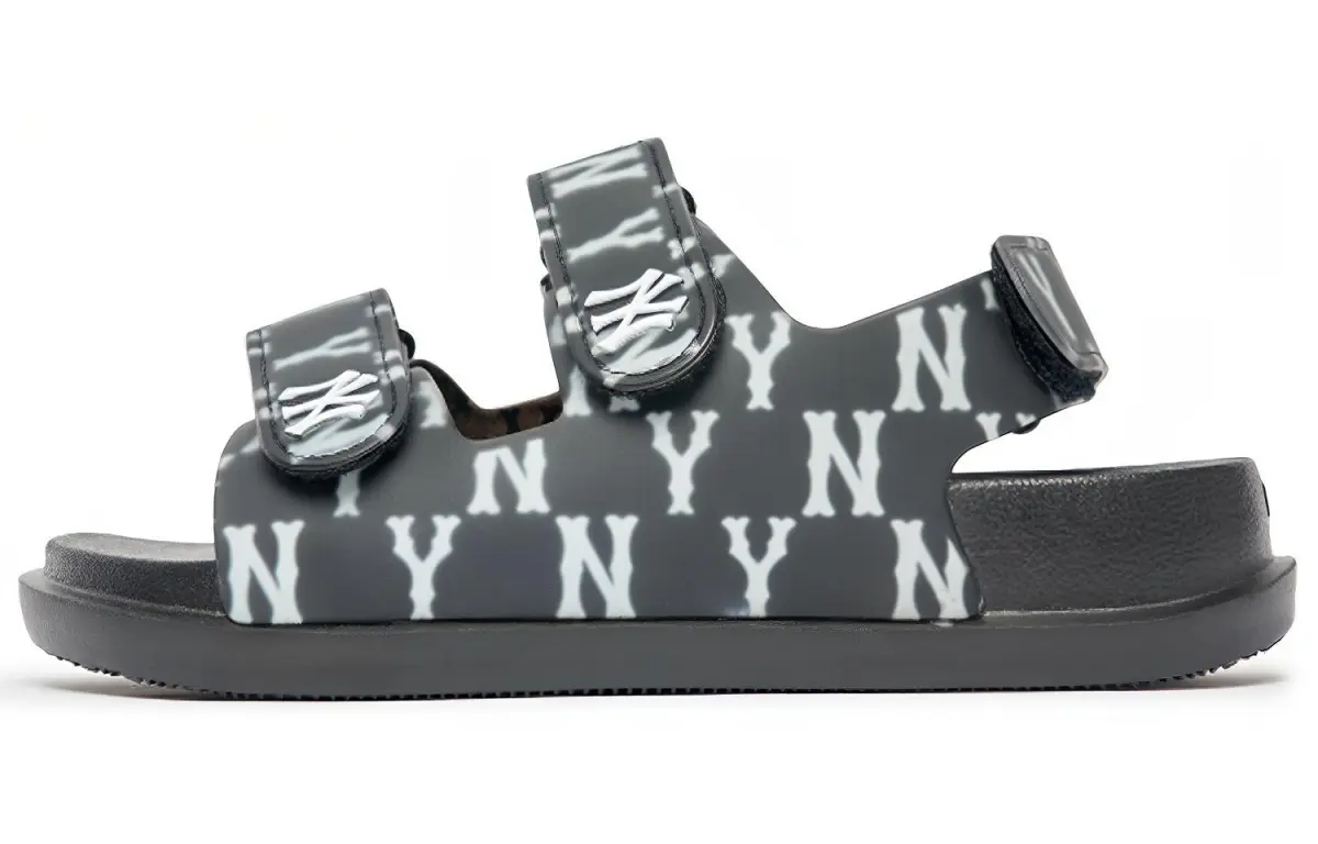 MLB Sandal Beach Sandals Unisex Black/White