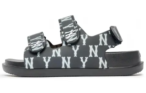 MLB Sandal Beach Sandals Unisex Black/White