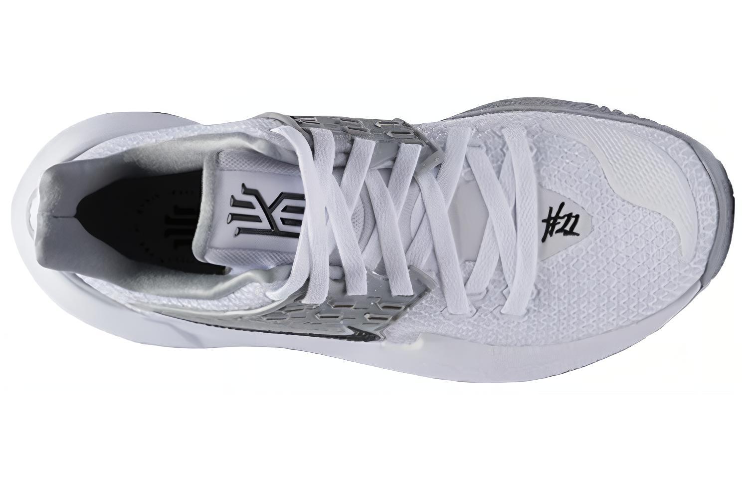 Унисекс кроссовки Nike Kyrie Low 2 TB (бело-серый) — фото 3