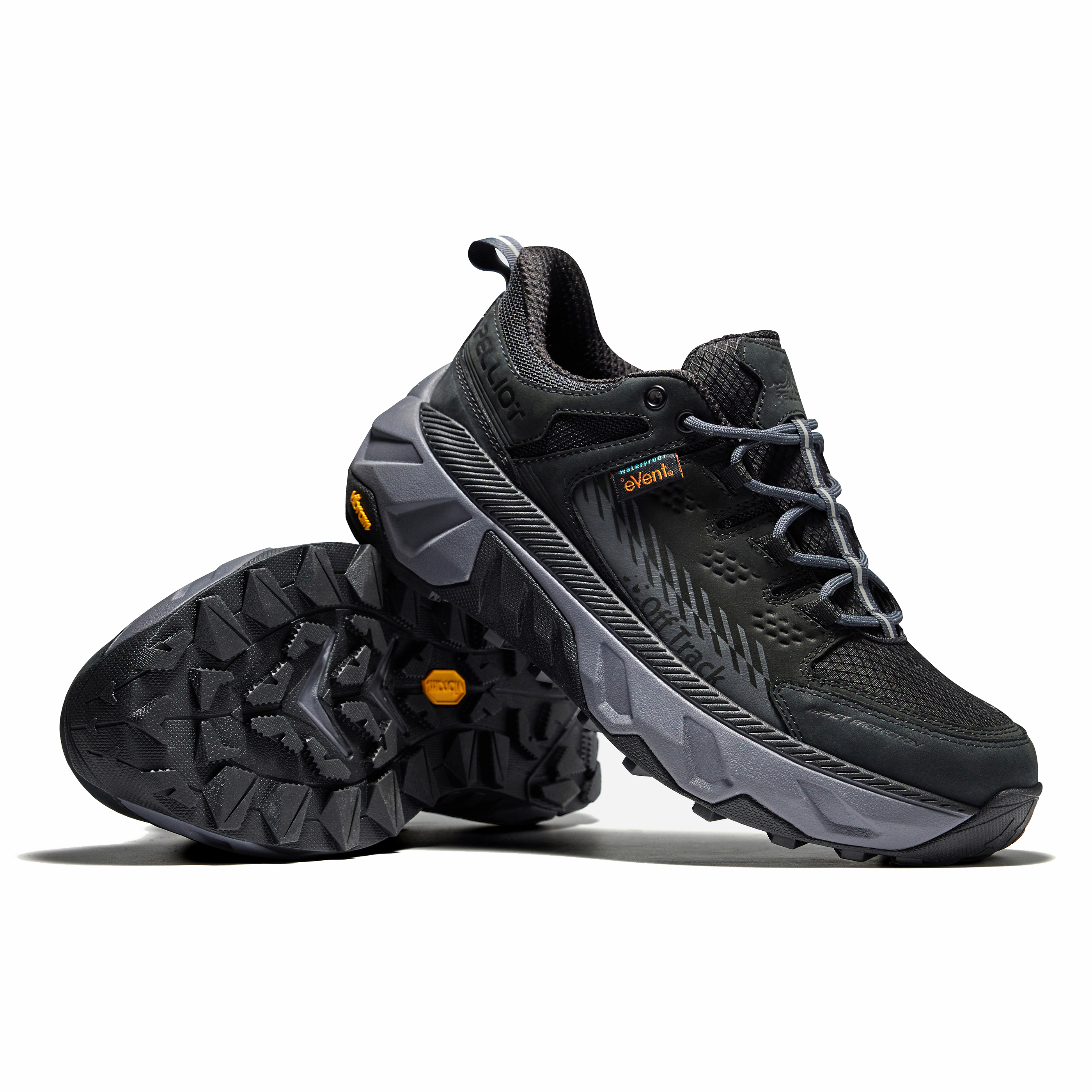 PELLIOT Cushioning Slip Resistant Abrasion Resistant Low top