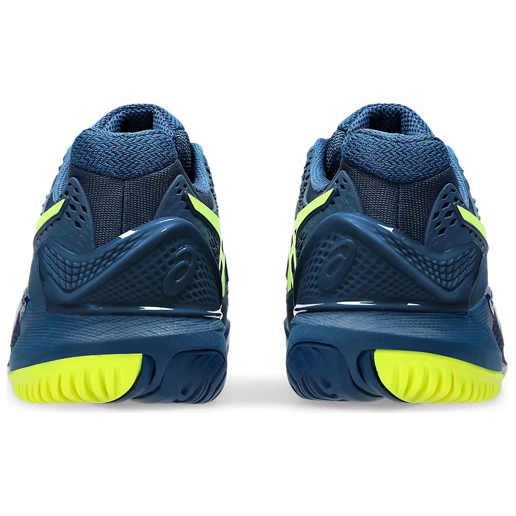 Asics Gel Resolution 9 Low top Tennis Shoes Men’s Blue Yellow
