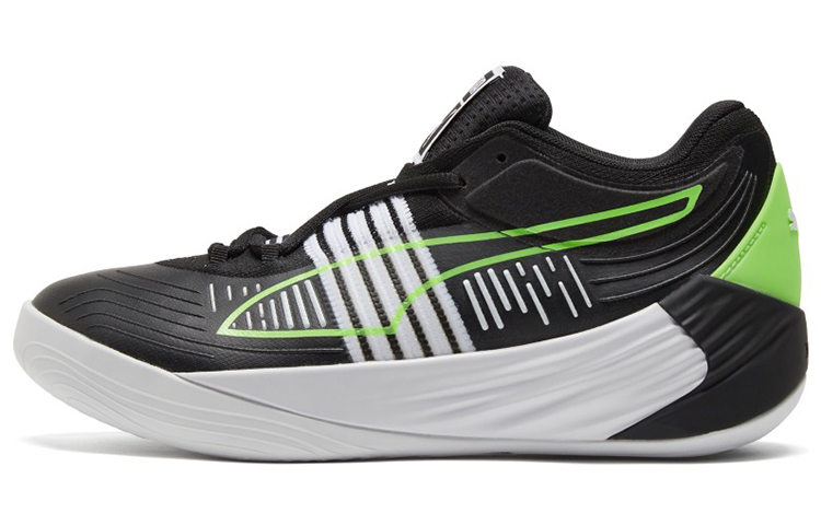 PUMA Fusion Nitro Black Green Glare