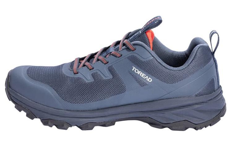 TOREAD Slip Resistant, Abrasion Resistant, Breathable Coverage Low top Hiking Shoes Men’s Blue