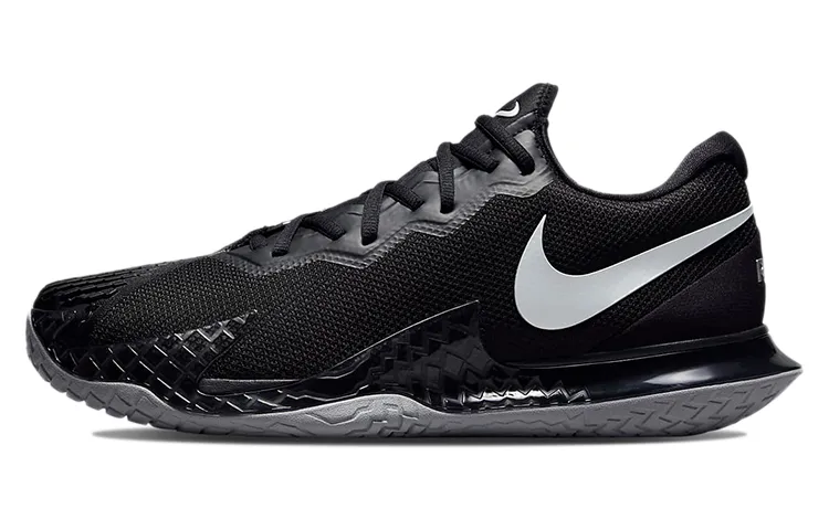 Nike Air Zoom Vapor Cage 4 Rafa Trendy Low top Tennis Shoes Men's Black