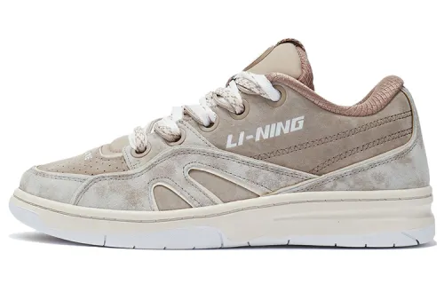 Li Ning 937 Vintage Basketball Shoes Men's Low Top Loose Earth