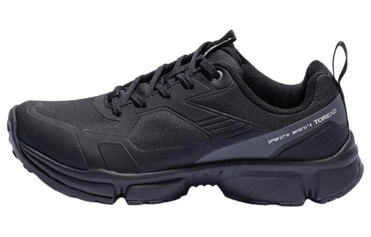 TOREAD Slip Resistant Abrasion Resistant Low top Mountaineering & Hiking Shoes Women’s Black Gray