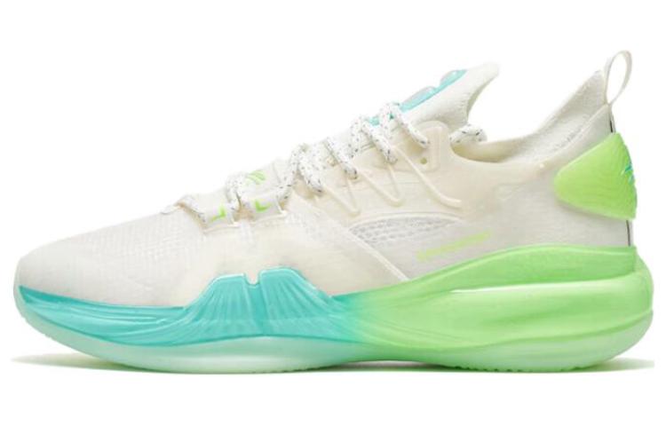 XTEP Jeremy Lin 2SE Low top Basketball Shoes Men’s White Blue Green