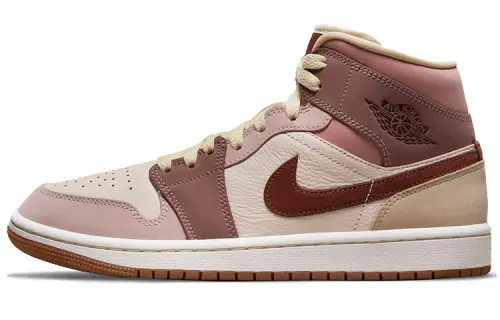 Air Jordan 1 Mid Se 'Dark Pony Smoky Mauve' Women's