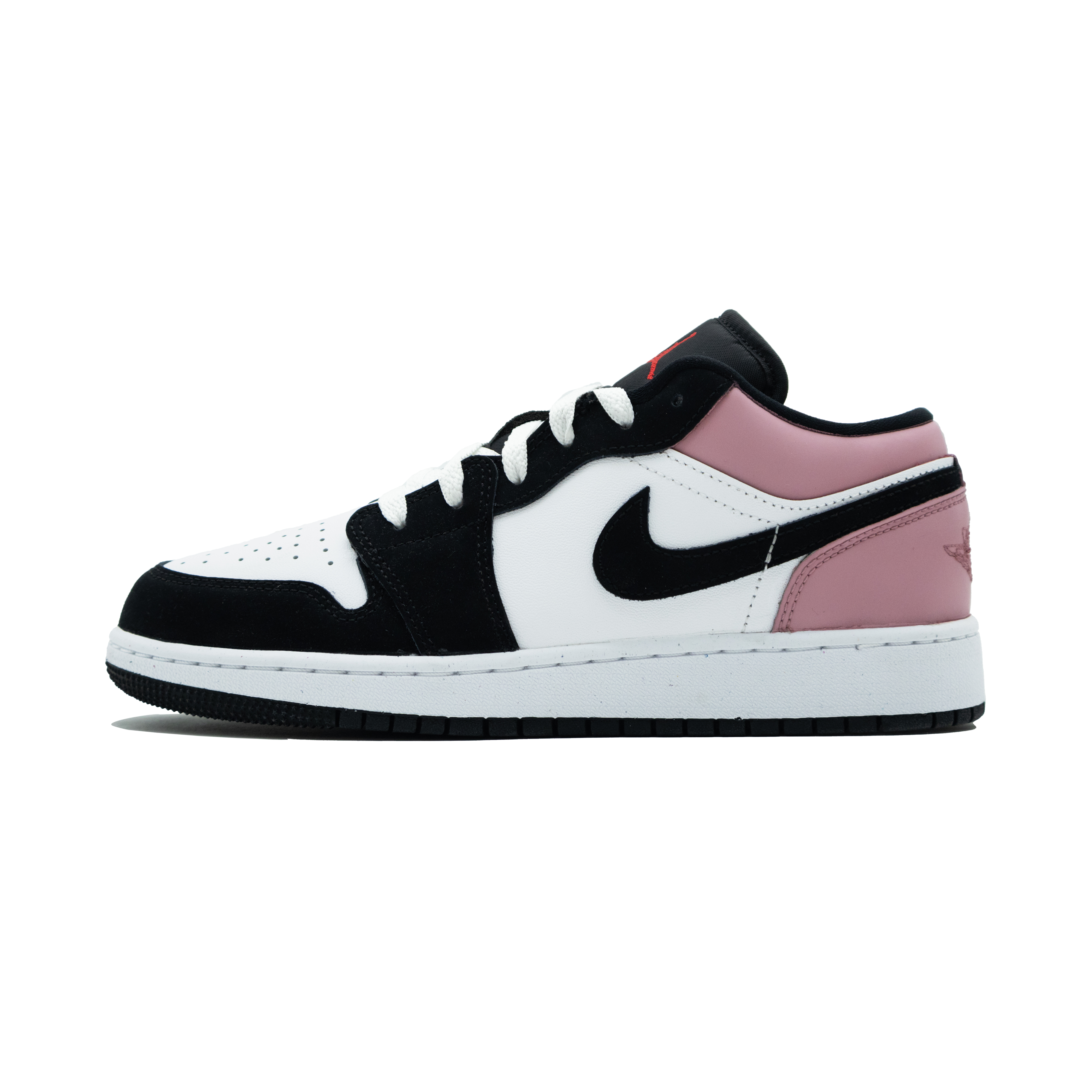 Jordan Air Jordan 1 ‘Dusk Pulse’ Abrasion Resistant Low top Vintage Basketball Shoes Unisex Black White Pink