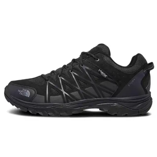 THE NORTH FACE Abrasion Resistant Low top Hiking Shoes Men's Gray