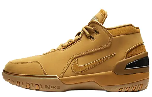 Nike Air Zoom Generation Wheat Retro LeBron 1 OG James All-Star Comfort Mid-top Retro Basketball Shoes Men's Wheat