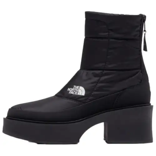 THE NORTH FACE Waterproof Height Increasing Waterproof Height Increasing Short Mid Calf Snow Boots Women's Black