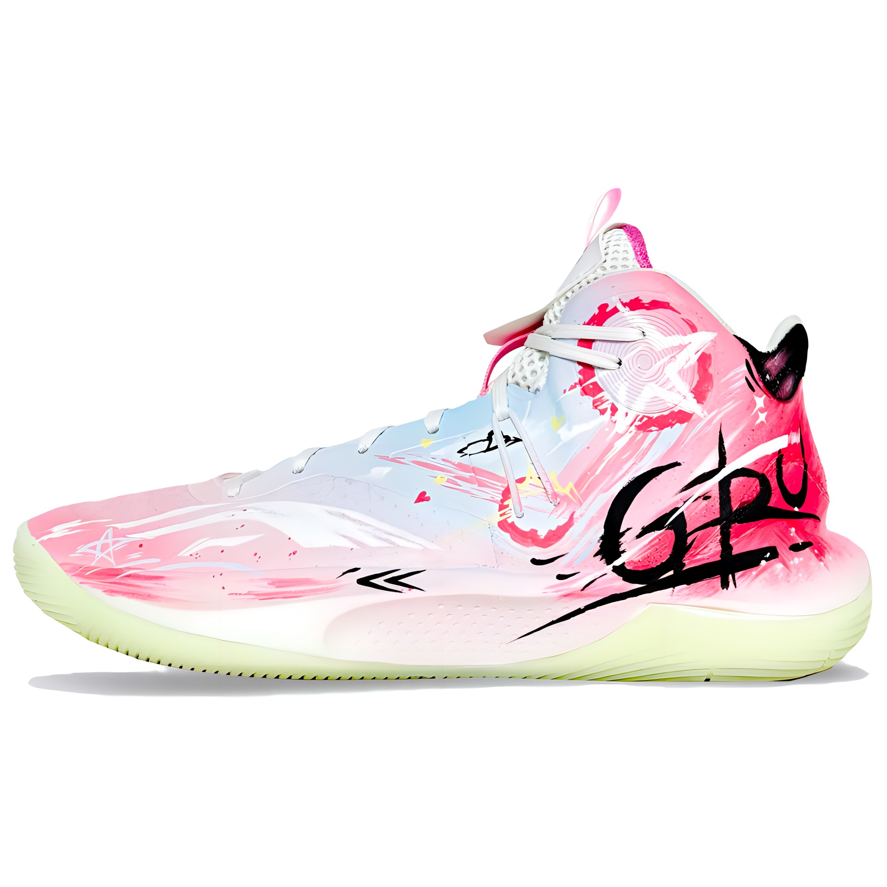 Li Ning Sonic 9 Team Slip Resistant, Abrasion Resistant, Rebound Slip Resistant, Abrasion Resistant, Rebound Mid top