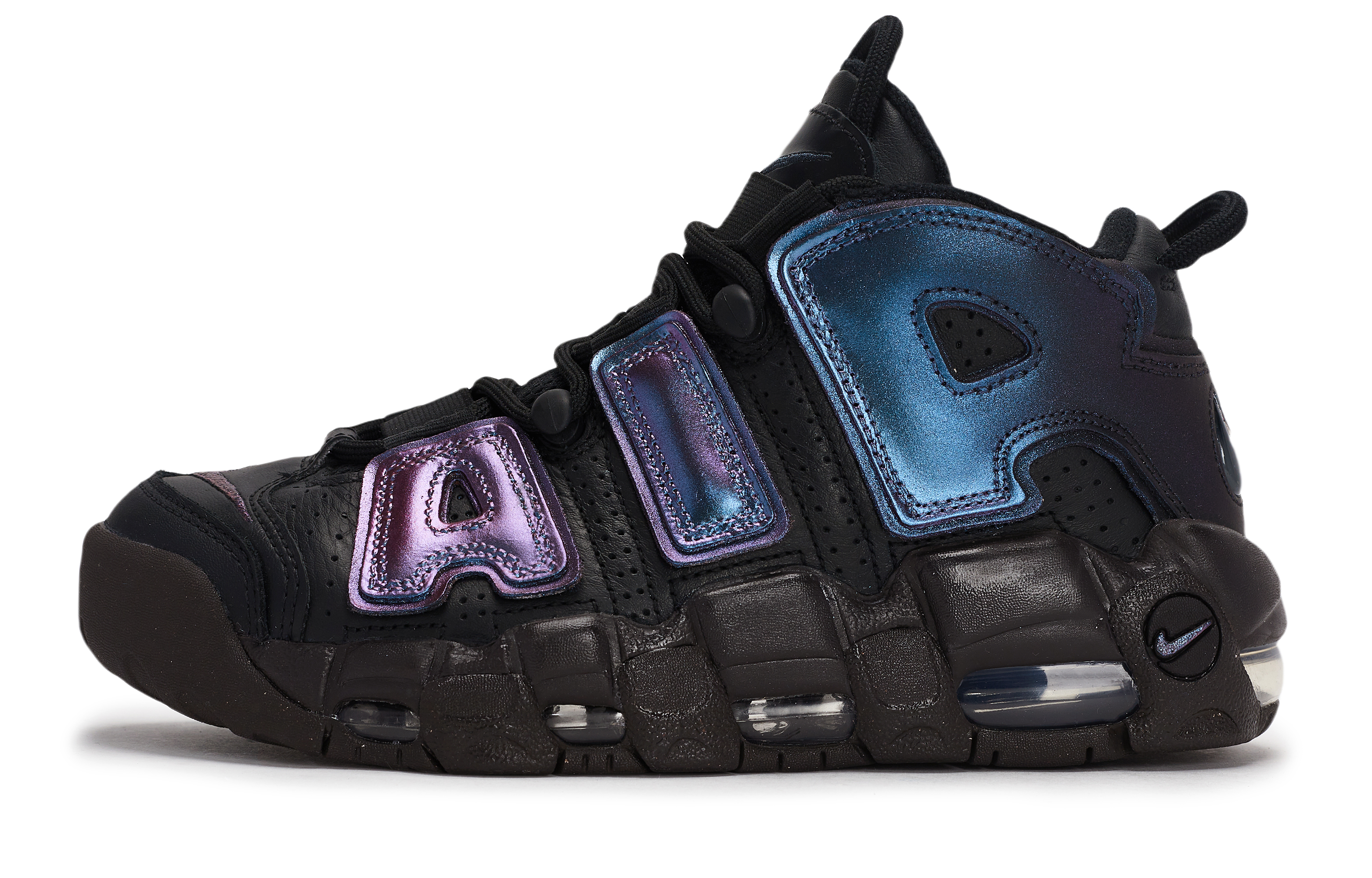 Nike Air More Uptempo 811 Manufacturing, Starry Sky Phantom, Special Shoe Box Mid top Vintage Basketball Shoes Women’s