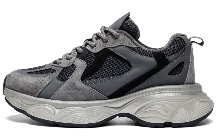 Kappa Lightweight Anti Slip Low top Chunky Sneakers Women's Premium Gray