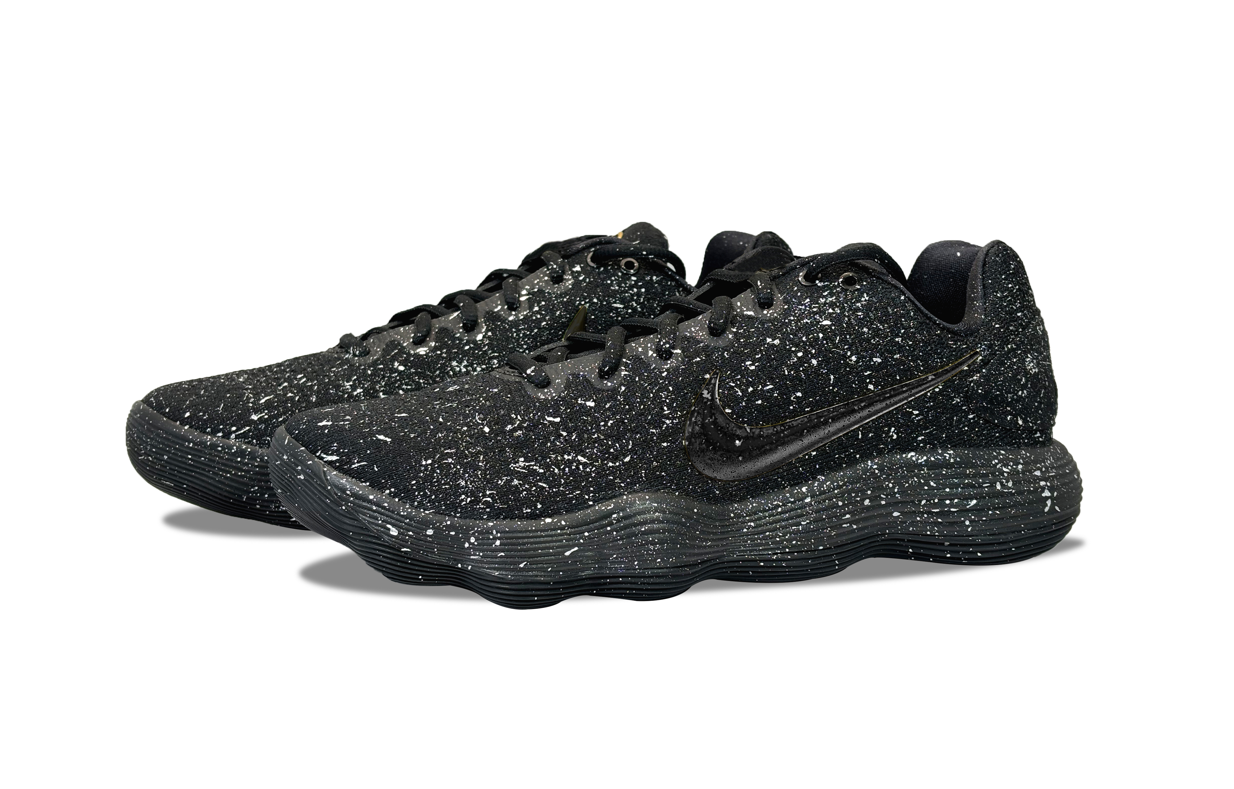 Nike Hyperdunk 2017 YDCC Star Gravel Abrasion Resistant Low top Basketball Shoes Unisex Black