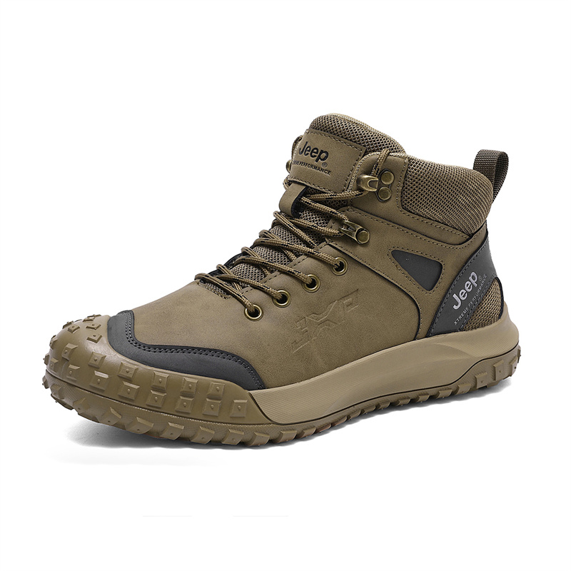 Jeep High top Hiking Shoes Men’s Khaki