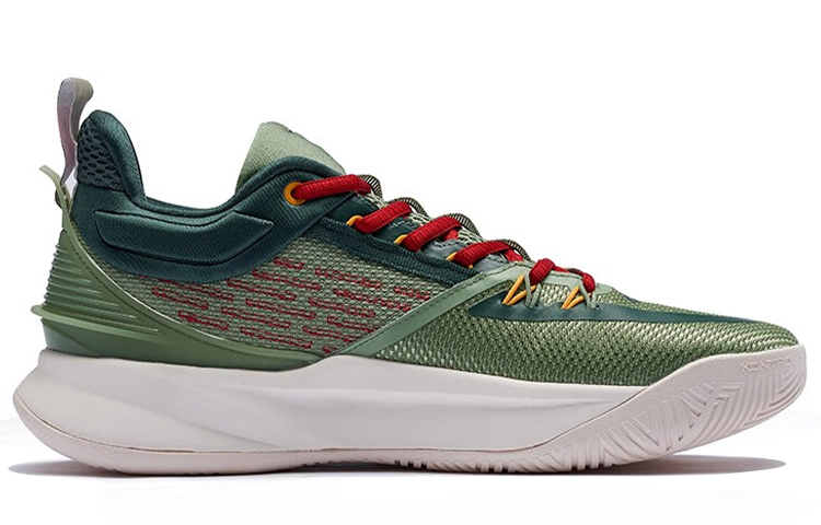 361° Restraint 3 Basketball Shoes Men’s Low Top Green/White